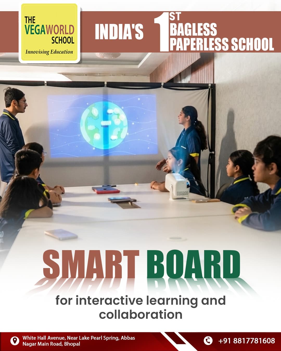 The <SchoolName /> School campus moment