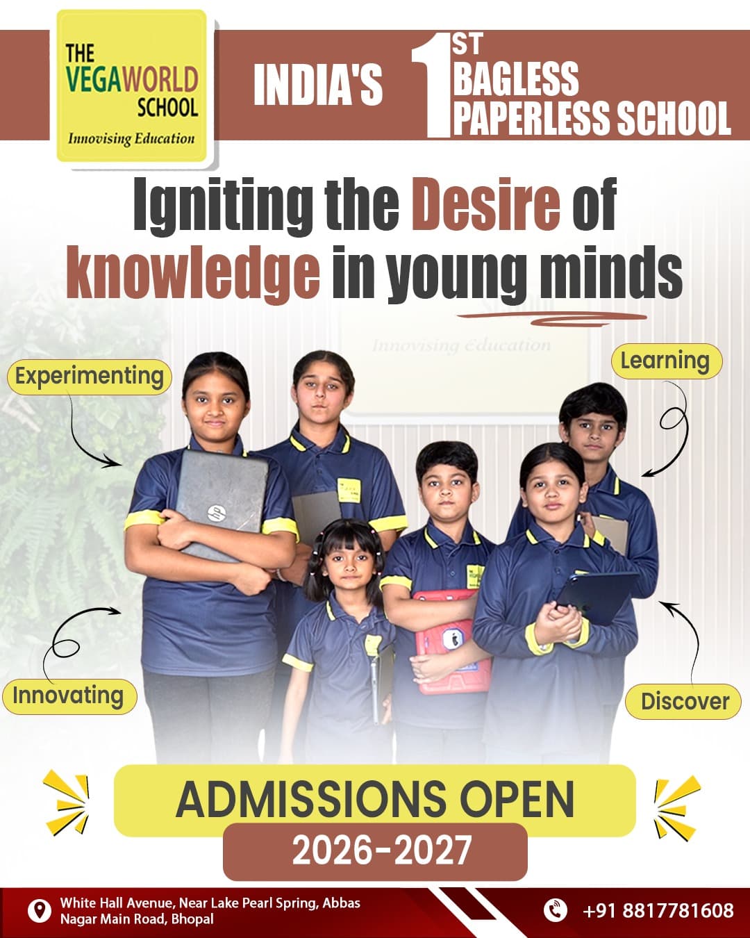 The <SchoolName /> School campus moment